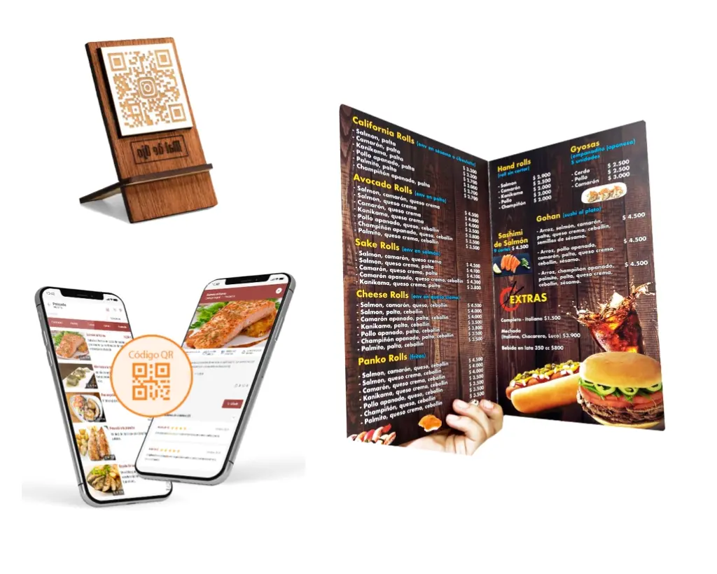 Diseño de "LA CARTA" o Menú Impreso para Restaurante 